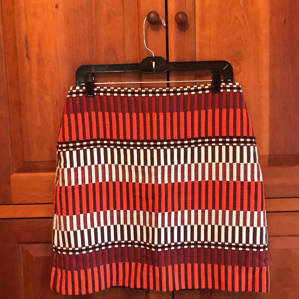 Colorful printed skirt